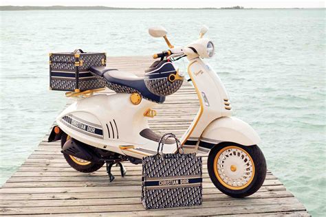 dior riviera vespa|Dior Vespa price.